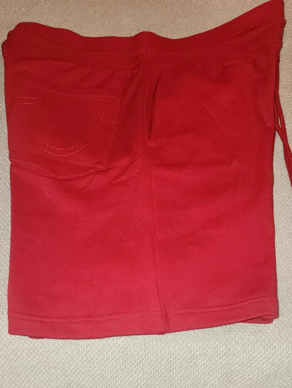 True Religion Fleece Logo Shorts